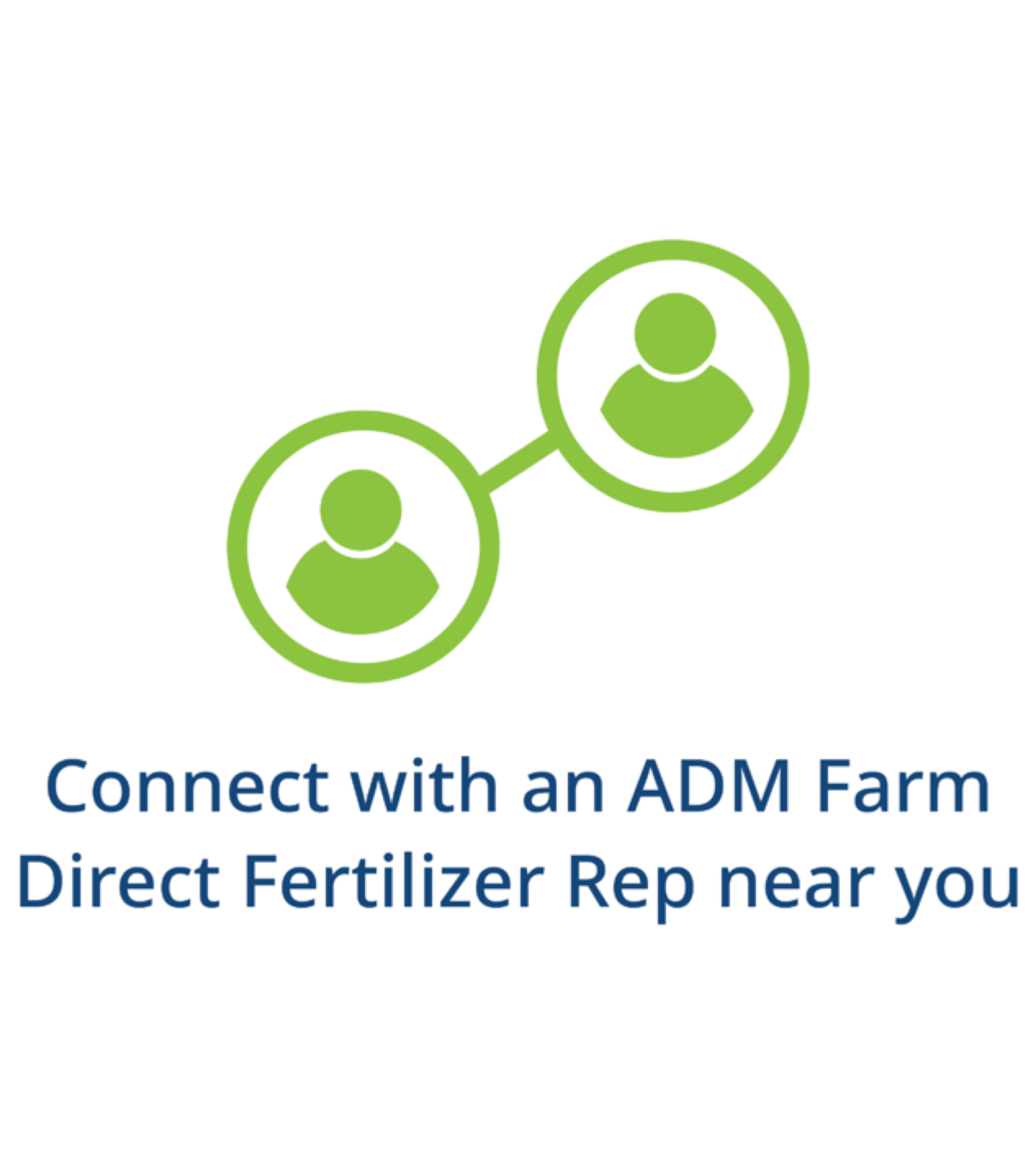 icons- connecting people - Connect with an ADM Farm Direct Fertilizer Rep near you