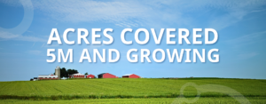 Over 5 Million Acres of Farmland Globally Use BiOWiSH® Enhanced Fertilizer